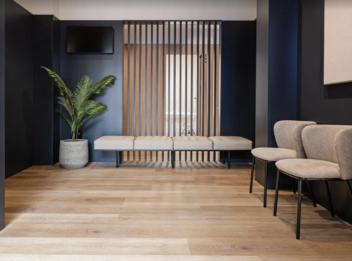 Sala de espera de la consulta de psicología en Bétera